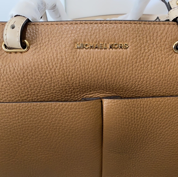 Michael kors Bedford pebbled leather tote med bag MK - Picture 4 of 16